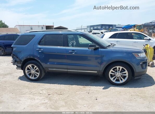 1FM5K7D86KGA44955 2019 FORD FORD EXPLORER Blue 