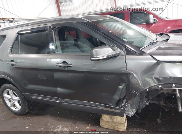 1FM5K7D86KGB03468 2019 FORD EXPLORER Gray სალონის 360-გრადუსიანი ხედი