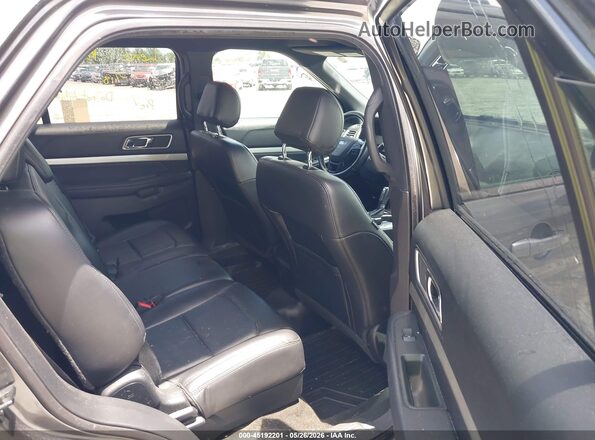 1FM5K7D87HGC17777 2017 FORD EXPLORER Black Vista de la etiqueta del VIN