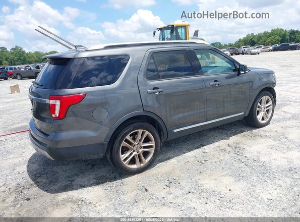 1FM5K7D87HGC17777 2017 FORD EXPLORER Black Trasero derecho
