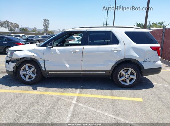 1FM5K7D87JGA19559 2018 FORD EXPLORER White Панорамний вид салону 360°