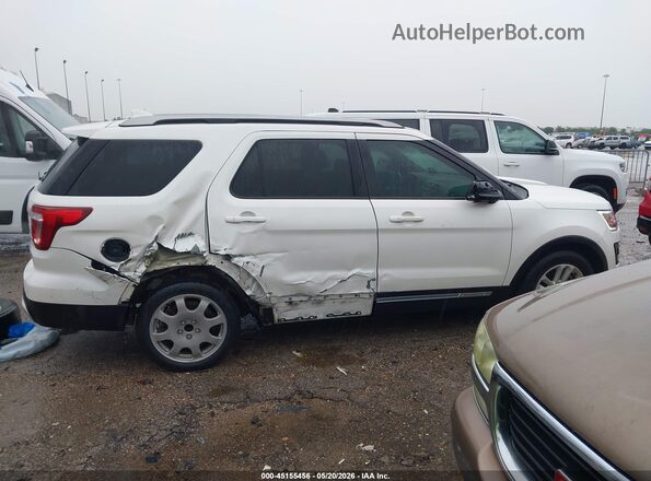 1FM5K7D88GGA56287 2016 FORD EXPLORER White 