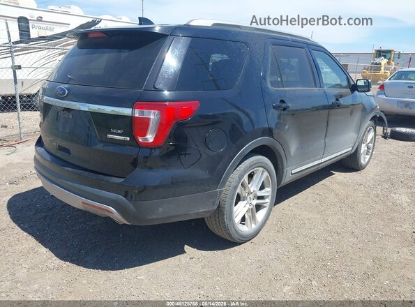 1FM5K7D88GGC33002 2016 FORD EXPLORER Black Հետևի աջ