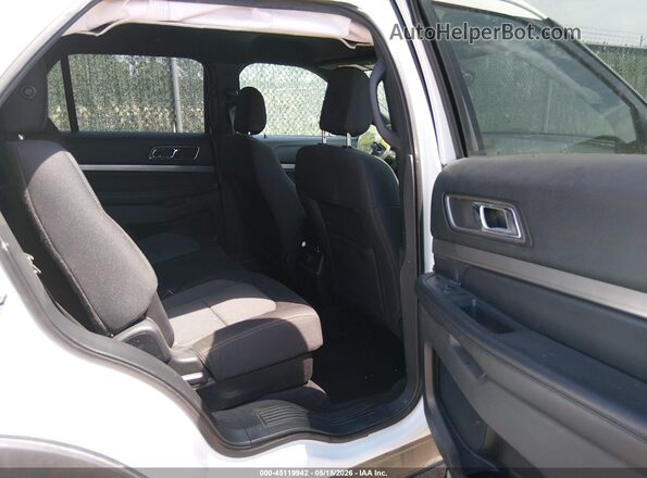 1FM5K7D88KGA32547 2019 FORD EXPLORER White VIN კოდის სტიკერის ხედი