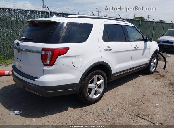 1FM5K7D88KGA32547 2019 FORD EXPLORER White უკანა მარჯვენა