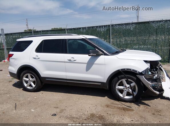 1FM5K7D88KGA32547 2019 FORD EXPLORER White სალონის 360-გრადუსიანი ხედი