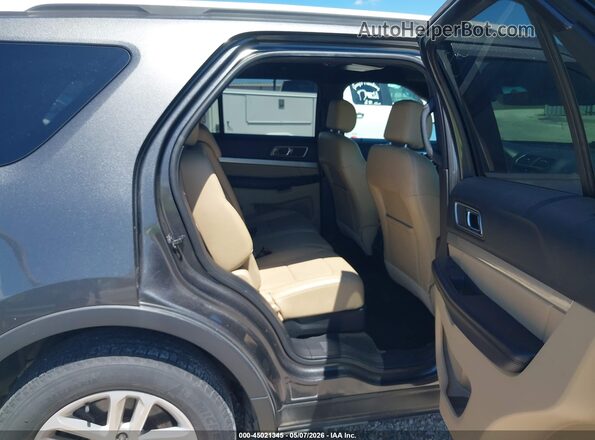 1FM5K7D89GGC20128 2016 FORD FORD EXPLORER Gray VIN կոդի պիտակի տեսք