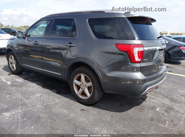 1FM5K7D89GGC54859 2016 FORD EXPLORER Gray 