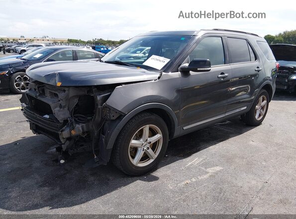 1FM5K7D89GGC54859 2016 FORD EXPLORER Gray 