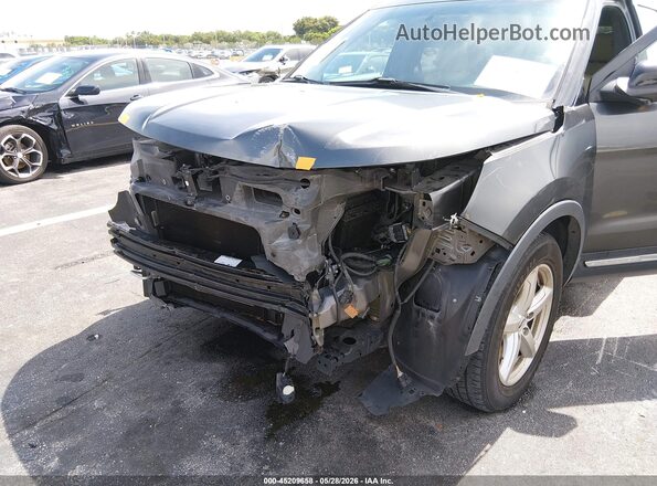 1FM5K7D89GGC54859 2016 FORD EXPLORER Gray 