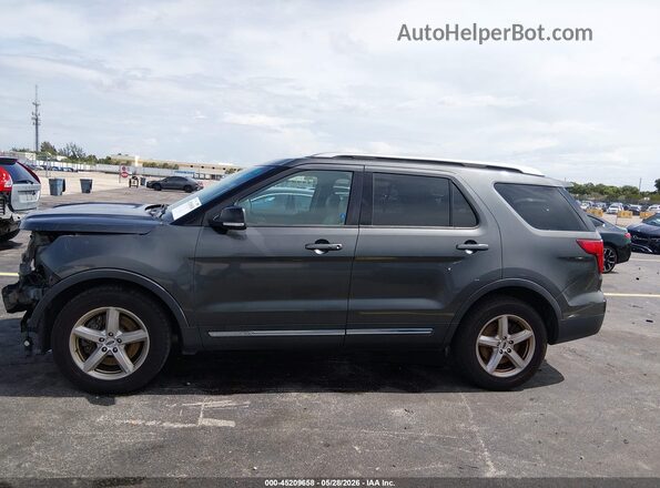 1FM5K7D89GGC54859 2016 FORD EXPLORER Gray 