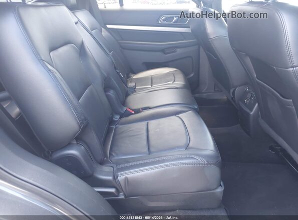 1FM5K7D89JGA34175 2018 FORD EXPLORER Gray Вид наклейки з VIN-кодом
