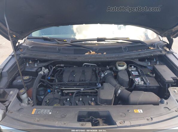 1FM5K7D89JGA34175 2018 FORD EXPLORER Gray Вид ззаду
