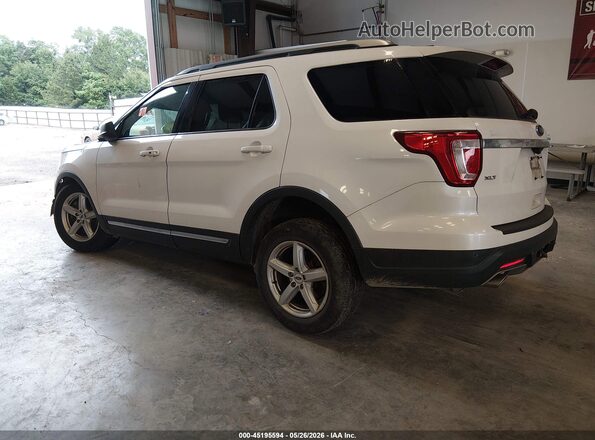 1FM5K7D89JGC63374 2018 FORD EXPLORER White Rear left