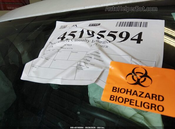 1FM5K7D89JGC63374 2018 FORD EXPLORER White Rear view