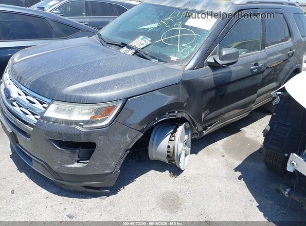 1FM5K7D89KGA28135 2019 FORD EXPLORER Gray 