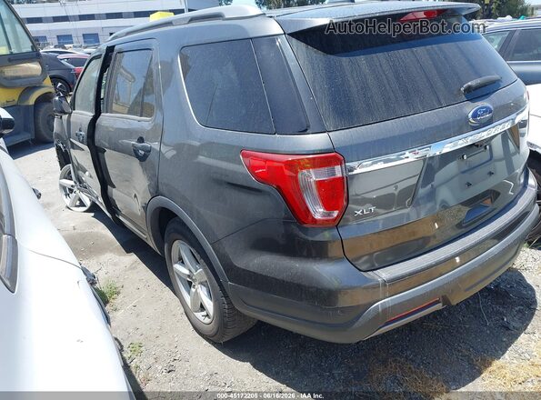 1FM5K7D89KGA28135 2019 FORD EXPLORER Gray 