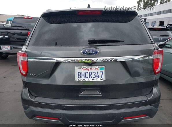 1FM5K7D89KGA28135 2019 FORD EXPLORER Gray 
