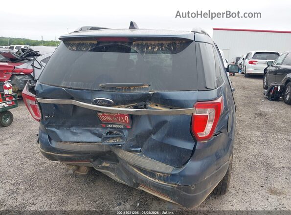 1FM5K7D89KGA90361 2019 FORD FORD EXPLORER Blue 