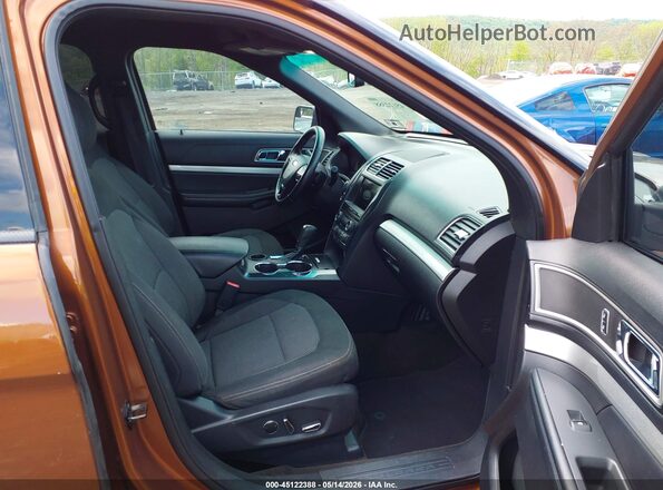 1FM5K7D8XHGA03057 2017 FORD EXPLORER Brown Սալոնի դիմացի տեսք