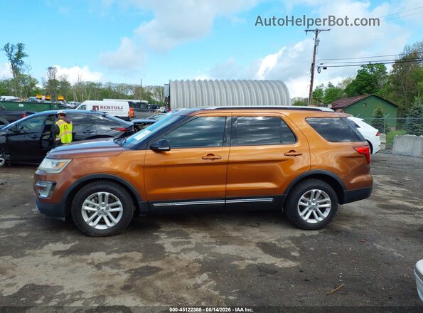 1FM5K7D8XHGA03057 2017 FORD EXPLORER Brown Սալոնի 360 աստիճան տեսք