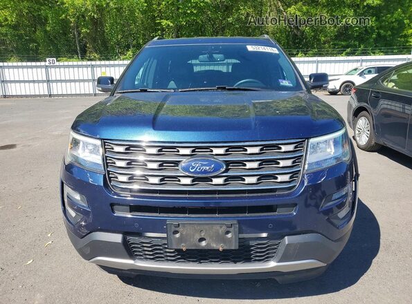 1FM5K7D8XHGD80519 2017 FORD EXPLORER Синий 