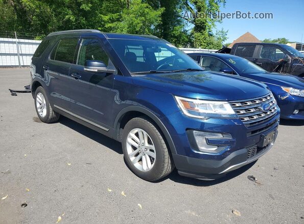 1FM5K7D8XHGD80519 2017 FORD EXPLORER Синий 