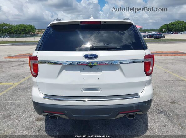 1FM5K7D8XJGC54456 2018 FORD EXPLORER White 