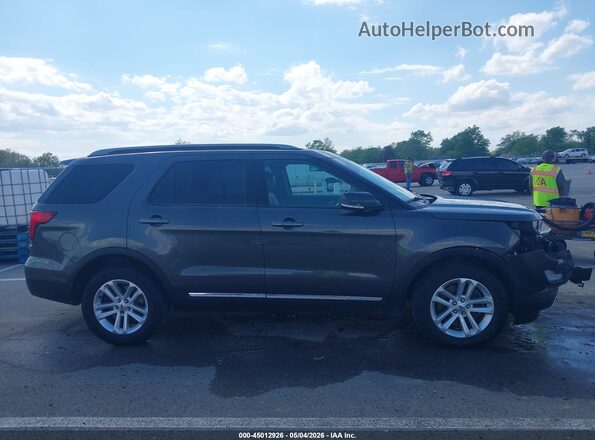 1FM5K7DH0HGC88934 2017 FORD FORD EXPLORER Gray 