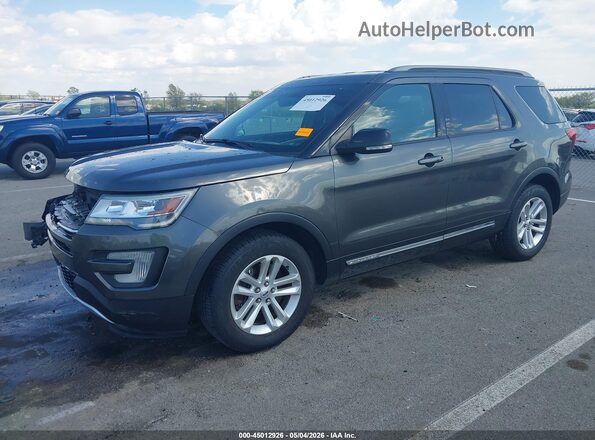 1FM5K7DH0HGC88934 2017 FORD FORD EXPLORER Gray 