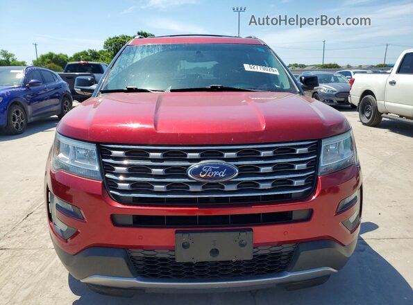 1FM5K7DH1GGC12332 2016 FORD EXPLORER Красный 