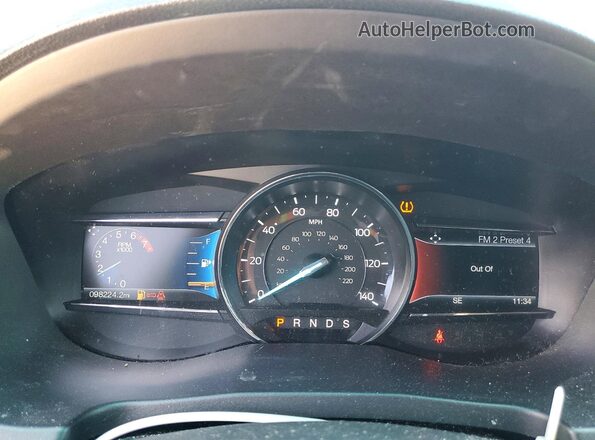 1FM5K7DH1GGC12332 2016 FORD EXPLORER Красный 