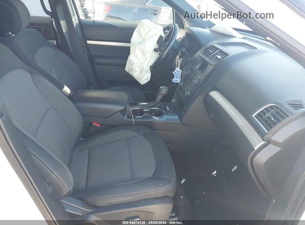 1FM5K7DH2HGC08601 2017 FORD FORD EXPLORER White წინა სალონის ხედი