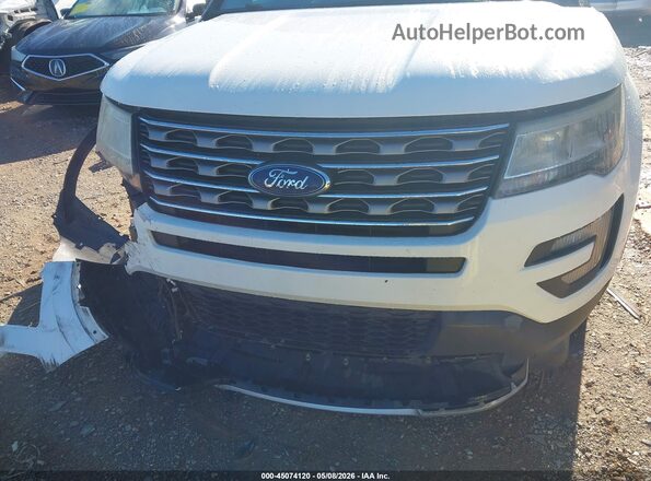 1FM5K7DH2HGC08601 2017 FORD FORD EXPLORER White წინა ხედი
