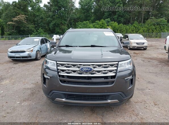 1FM5K7DH3JGA76678 2018 FORD EXPLORER Gray Vista del cuadro de instrumentos