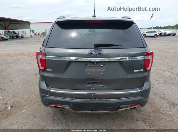 1FM5K7DH3JGA76678 2018 FORD EXPLORER Gray 