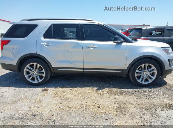 1FM5K7D84HGD40419 2017 FORD EXPLORER Серебряный 