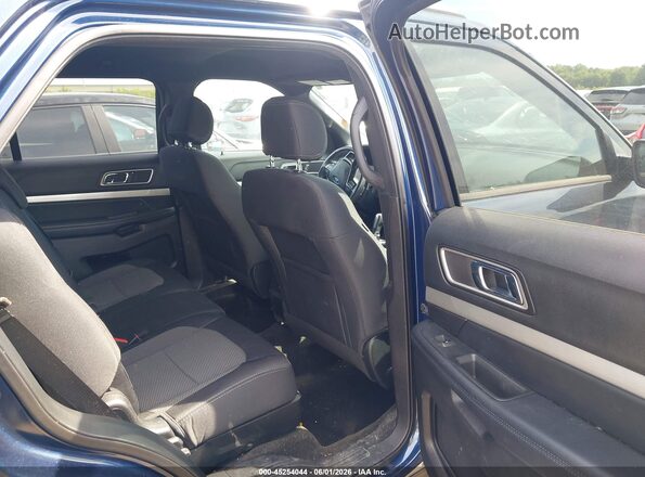 1FM5K7DH5HGC91618 2017 FORD EXPLORER Blue VIN sticker view