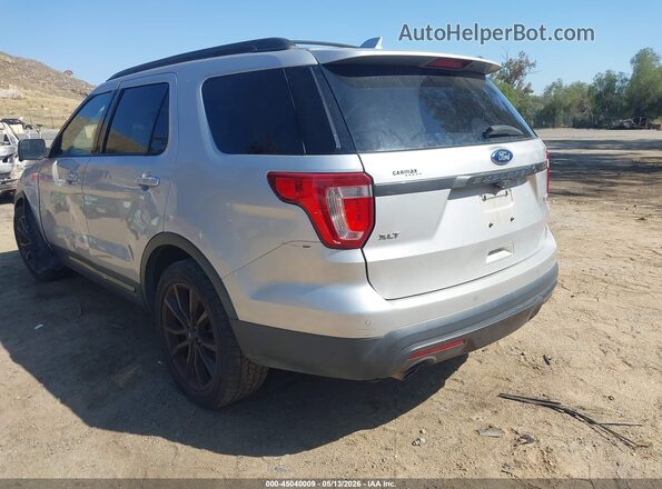 1FM5K7DH5HGD17179 2017 FORD EXPLORER Silver Հետևի ձախ