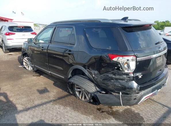 1FM5K7DH7GGC38675 2016 FORD FORD EXPLORER Черный Задняя левая четверть