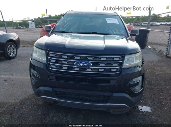 1FM5K7DH7GGC38675 2016 FORD FORD EXPLORER Черный Вид щитка приборов