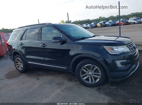 1FM5K7DH7GGC38675 2016 FORD FORD EXPLORER Черный Вид задней части салона