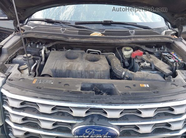 1FM5K7DH7GGC38675 2016 FORD FORD EXPLORER Черный Вид сзади