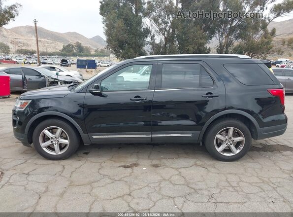 1FM5K7DH7JGC42541 2018 FORD EXPLORER Black Панорамний вид салону 360°