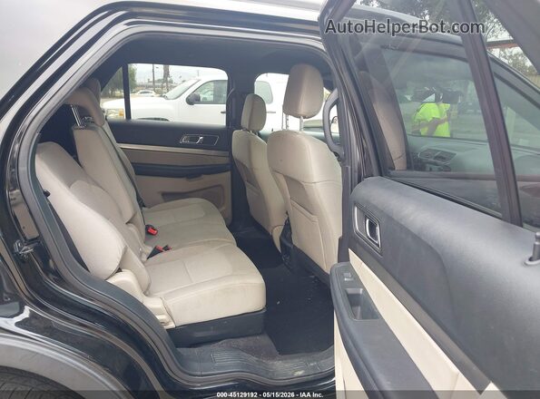 1FM5K7DH7JGC42541 2018 FORD EXPLORER Black Вид наклейки з VIN-кодом