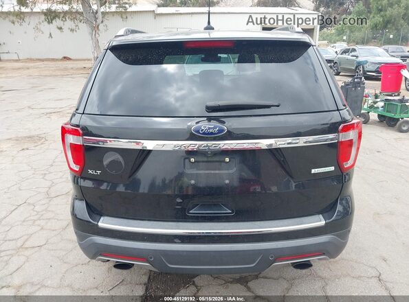 1FM5K7DH7JGC42541 2018 FORD EXPLORER Black 