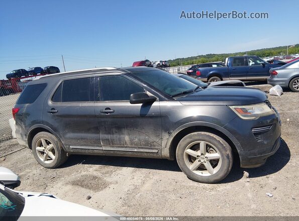1FM5K7DH9JGC51936 2018 FORD FORD EXPLORER Gray 