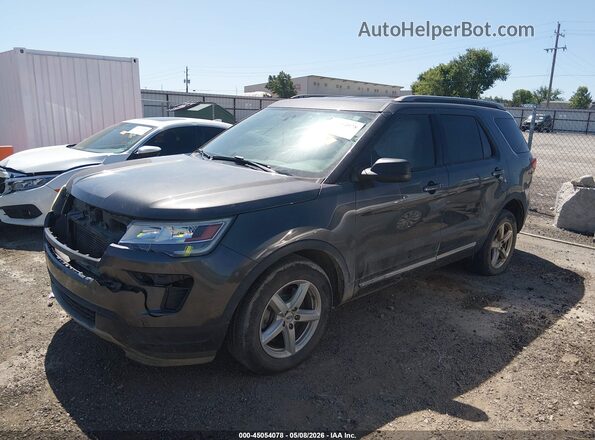 1FM5K7DH9JGC51936 2018 FORD FORD EXPLORER Gray 