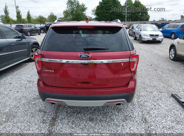 1FM5K7F80GGC39163 2016 FORD FORD EXPLORER Red 