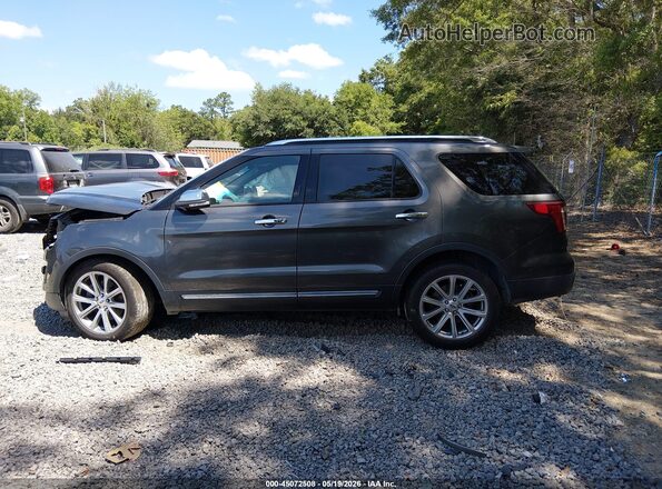 1FM5K7F81HGC92908 2017 FORD EXPLORER Серый 